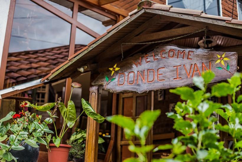 Hotel Donde Ivan Baños Exteriér fotografie